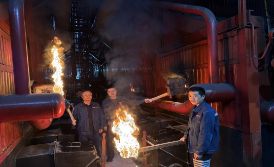 2024年10月13日，，，供热总公司红旗分公司举行2024—2025年度供暖期燃烧启动仪式_副本.jpg